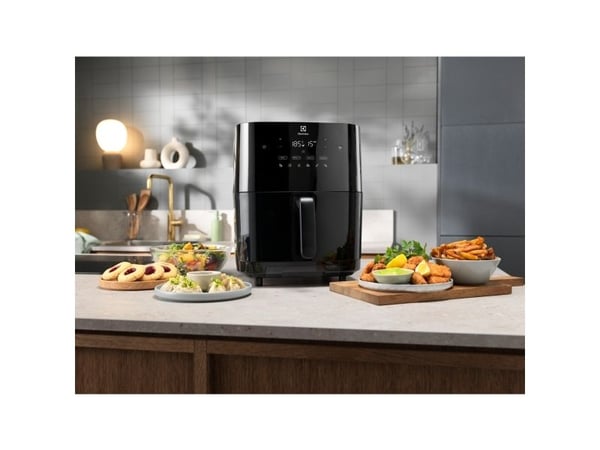 Electrolux EAF7SB, Varmluftsfrityr, 6,9 l, 40 °C, 200 °C, 90 min, Single/enkelt