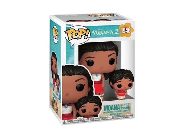 FUNKO POP! & Buddy Moana & Little Sis Simea, Samlefigur, Tegnefilm