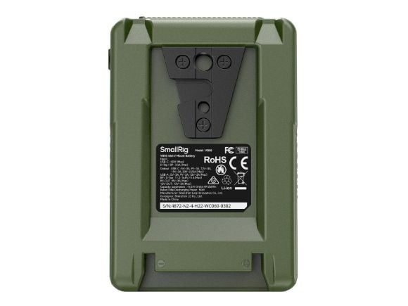 SmallRig 4872, 3400 mAh, 14,54 V, 50 W, Grønn