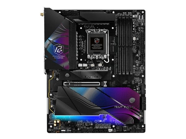 ASRock Phantom Gaming Z890 RIPTIDE WIFi - Hovedkort - ATX - LGA1851-sokkel - Z890 Chipset - USB4, USB 3.2 Gen 2, USB 3.2 Gen 1 - Wi-Fi 7, 2.5 Gigab...