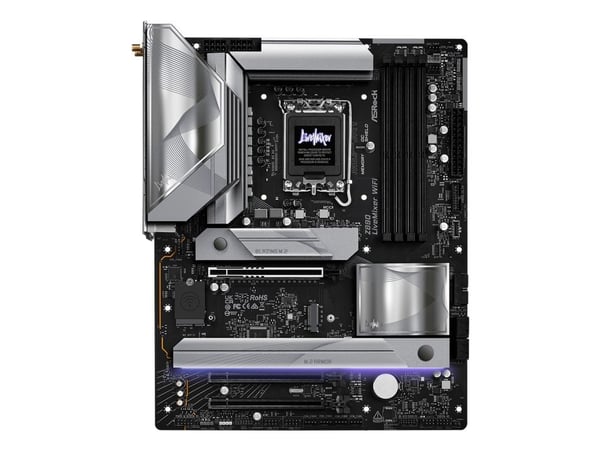 ASRock Z890 LiveMixer WiFi - Hovedkort - ATX - LGA1851-sokkel - Z890 Chipset - USB4, USB 3.2 Gen 2, USB 3.2 Gen 1 - 2.5 Gigabit LAN, Wi-Fi 7, Bluet...