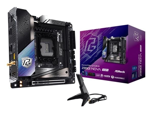 ASRock Z890I NOVA WIFI, Intel Z890 emolevy - Socket 1851 - DDR5