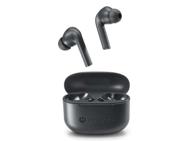 Motorola BUDS 065 - True wireless-hörlurar med mikrofon - inuti örat - Bluetooth - månlös natt