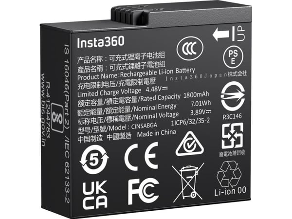 Insta360 Ace Pro 2/Ace Pro/Ace batteribatteri