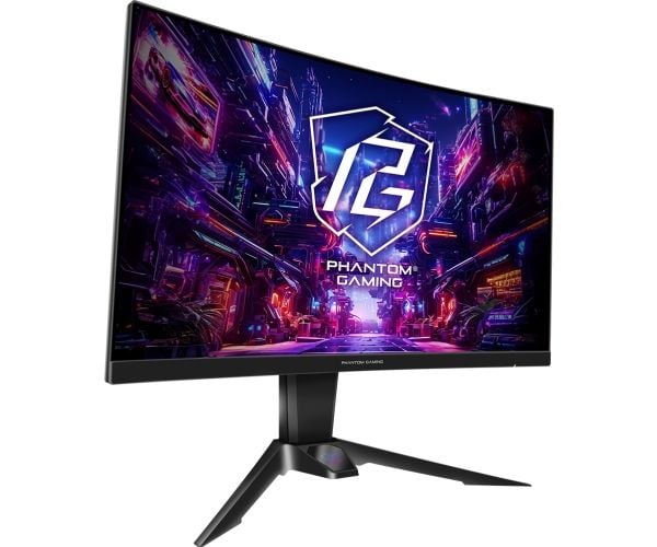 Asrock Phantom Gaming, 68,6 cm (27"), 2560 x 1440 piksler, Quad HD, LED, Svart