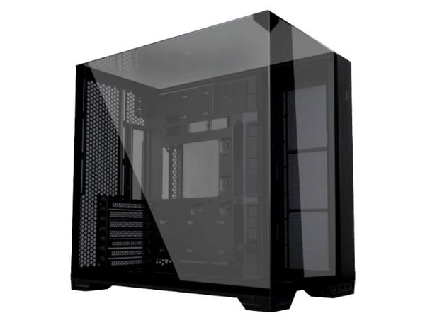 Lian Li O11 Vision - - sidepanel med vindu (herdet glass) - ingen strømforsyning - USB/lyd