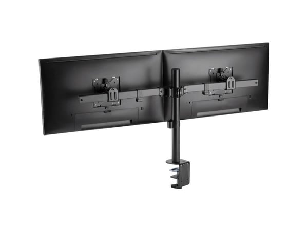 InLine 23108E, Klemme/malje, 43,2 cm (17"), 81,3 cm (32"), 100 x 100 mm, Høydejustering, Svart