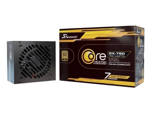 Seasonisk strømforsyning 850W Core GX-850 Modular ATX3.1 (80+gull)
