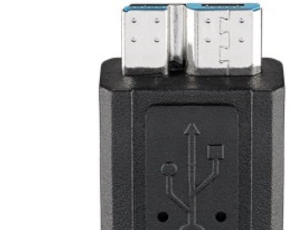 goobay - USB-kabel - Micro-USB Type B (hann) til USB-C (hann) - USB 3.1 - 1 m - reversibel C-kontakt