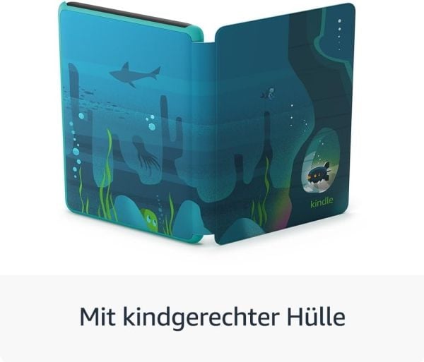 Amazon Kindle Kids Edition - eBook-läsare - 16 GB - 6" monokrom E Ink - pekskärm - svart