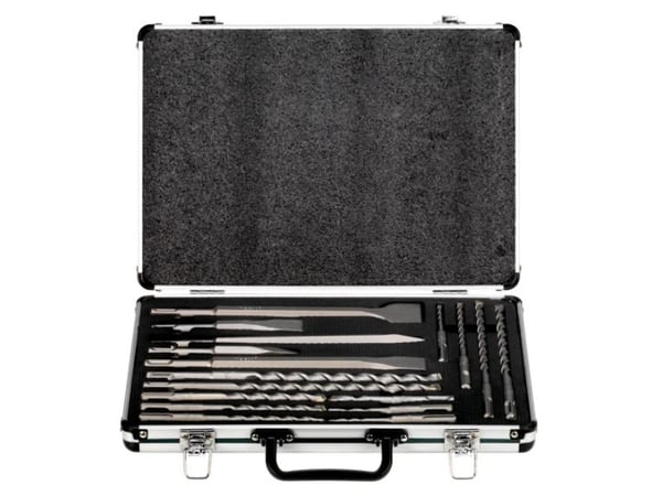 Metabo 628414000 Meissel-Set 17teilig 5 mm 6 8 10 12 14 m, Rotasjons hammer, Drill bit set, 5 mm, 110 mm, Universell, SDS Plus