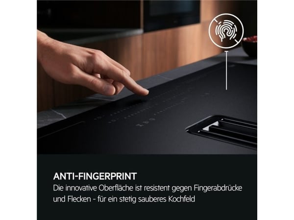 AEG TH84CB0BSZ, Svart, Innebygget, 83 cm, Sonebasert induksjon, 4 zone(s), 4 zone(s)