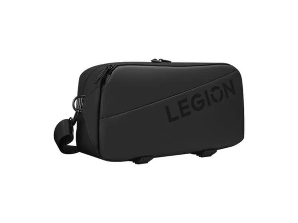 Lenovo Legion - Slingbag til spilkonsol - polyuretan (PU) - sort - for Legion Go 8APU1 83E1; Legion Go S 8ARP1 83L3, 83N6