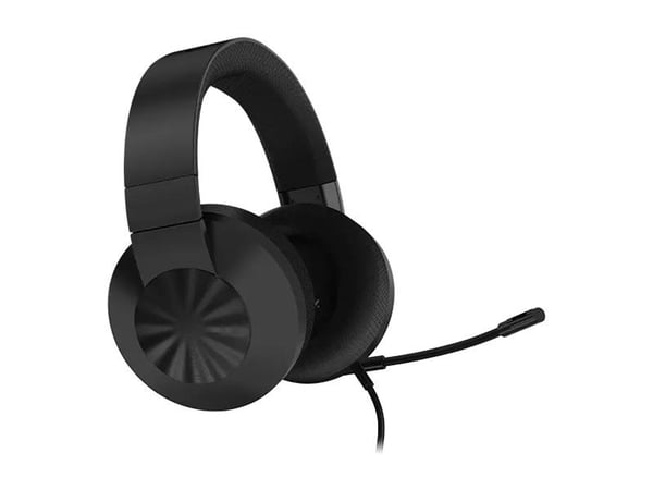 Lenovo H210 - Hodesett - full størrelse - kablet - 3,5 mm jakk - svart