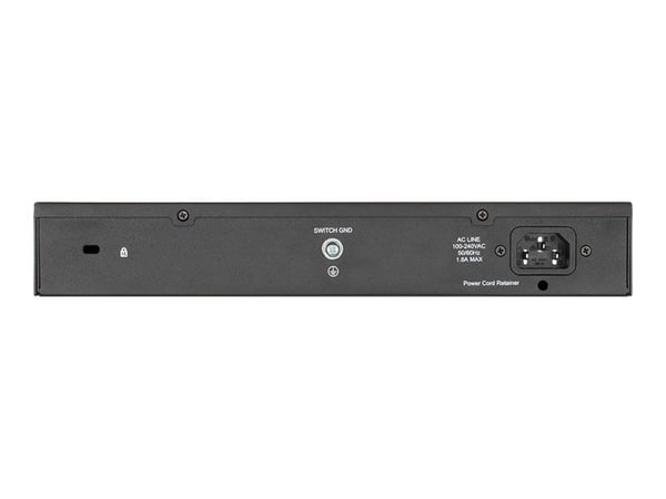 D-Link DGS 1100-18PV2 - Switch - smart - 16 x 10/100/1000 (PoE+) + 2 x kombo-Gigabit SFP - rackmonterbar - PoE+ (130 W)