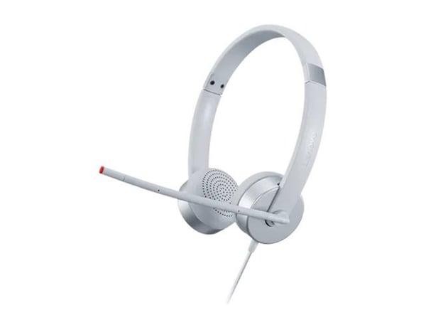 Lenovo 100 - Hodesett - on-ear - kablet - 3,5 mm jakk