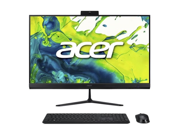 Acer Aspire C 27 C27-2G - Alt-i-ett Core 5 120U / inntil 5 GHz - RAM 16 GB - SSD 1.024 TB - Intel Graphics - IEEE 802.11ax (Wi-Fi 6), Gigabit Ether...