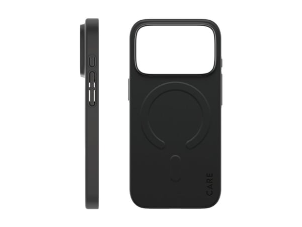 CARE by PanzerGlass SL1M - Baksidedeksel for mobiltelefon - MagSafe-samsvar - polykarbonat (PC) - svart - for Apple iPhone 17 Pro