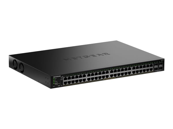 NETGEAR GS348TPv2 - Switch - 2+/L3 Lite - smart - 48 x 10/100/1000 (PoE+) + 4 x SFP - stasjonær, rackmonterbar - PoE+ (380 W)