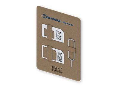 Teltonika - SIM-kort adaptersæt for mobiltelefon - for Teltonika RUT200, RUT956