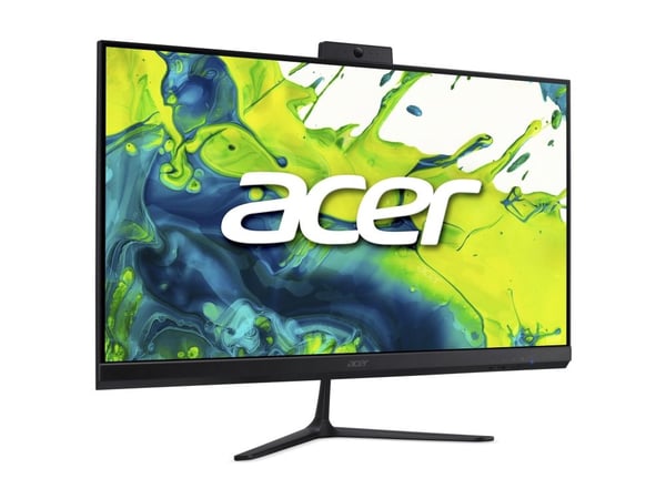Acer Aspire C 27 C27-2G - Alt-i-ett Core 5 120U / inntil 5 GHz - RAM 16 GB - SSD 1.024 TB - Intel Graphics - IEEE 802.11ax (Wi-Fi 6), Gigabit Ether...