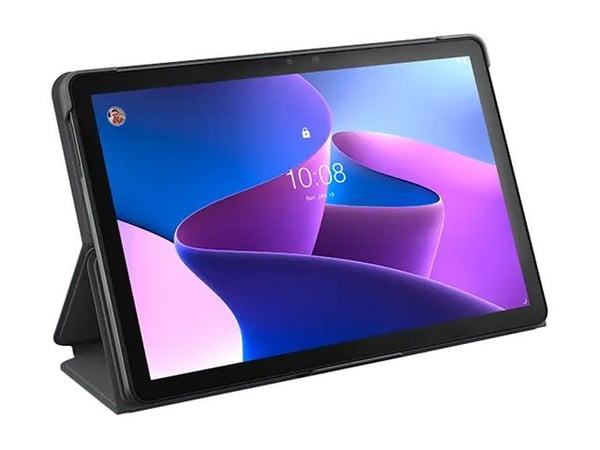 Lenovo - Flipomslag til tablet - grå - for Tab M10 (3rd Gen) ZAAE, ZAAF, ZAAG, ZAAH - Tab M10 (3rd Gen) ZAAE, ZAAF, ZAAG, ZAAH
