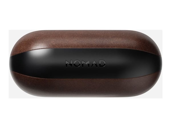 Nomad NM01001485 lærveske til Apple AirPods 3 - Mørkebrun
