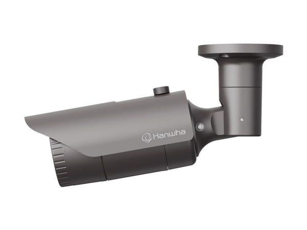 Hanwha QNO-6012R1, IP-turvakamera, Sisätila ja ulkotila, Langallinen, Katto/Pöytä, Musta, Luoti (muoto)