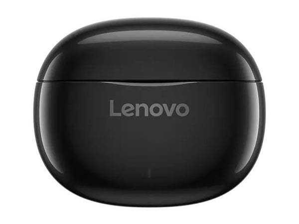 Lenovo E310 - True wireless-hodetelefoner med mikrofon - i øret - Bluetooth - aktiv støydemping - svart