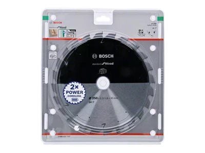 Bosch ACCU STD PYÖRSSISAHANTERÄ PUU 250X30MM 24T