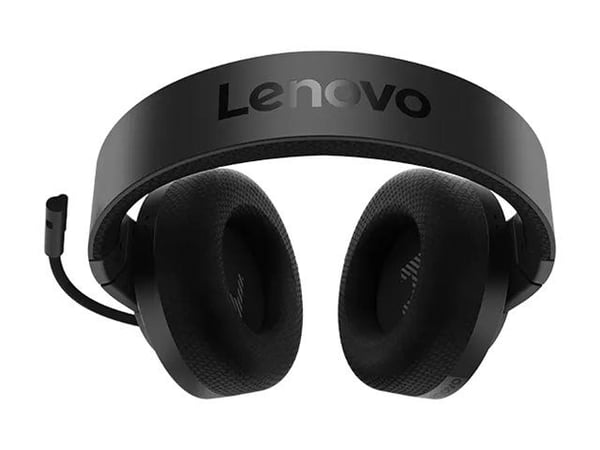 Lenovo H210 - Hodesett - full størrelse - kablet - 3,5 mm jakk - svart