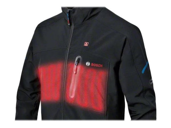 Bosch GHJ 12+18V XA Professional - Jakke - XXL - 5% spandex, 95 % polyester - svart