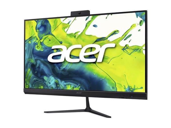 Acer Aspire C 27 C27-2G - Alt-i-ett Core 5 120U / inntil 5 GHz - RAM 16 GB - SSD 1.024 TB - Intel Graphics - IEEE 802.11ax (Wi-Fi 6), Gigabit Ether...