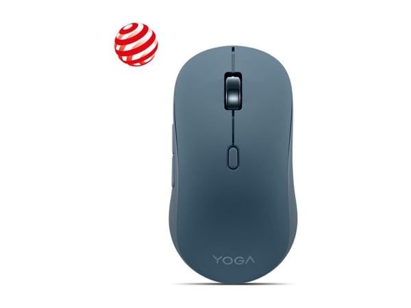 Lenovo Yoga, molemminpuolinen, Optisk, Bluetooth, 4000 dpi, teal, vaaleansininen