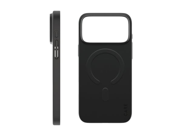 CARE by PanzerGlass SL1M - Baksidedeksel for mobiltelefon - MagSafe-samsvar - polykarbonat (PC) - svart - for Apple iPhone 17 Pro