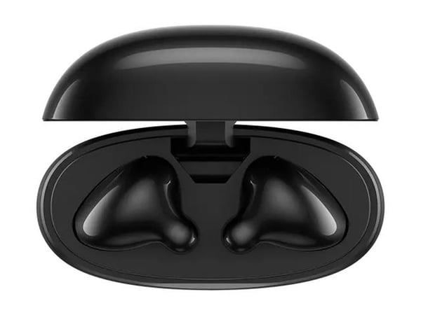 Lenovo E310 - True wireless-hodetelefoner med mikrofon - i øret - Bluetooth - aktiv støydemping - svart