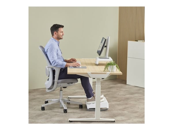 Fellowes Breyta 100142561, Harmaa, Yksivärinen, Rannetuki