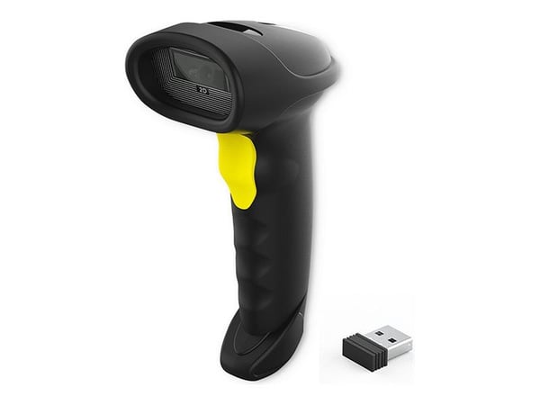Qoltec - Strekkodeskanner - håndholdt - 200 skann/sek - dekodet - Bluetooth, RF(2.4 GHz)