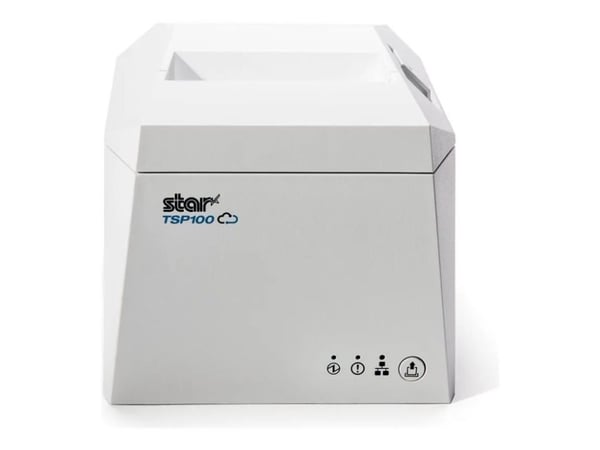 Star TSP100 Series TSP143IV X4 - Kvitteringsskriver - direktetermisk - Rull (8 cm) - 203 dpi - inntil 250 mm/sek - LAN, USB-C, USB, Bluetooth, Wi-F...