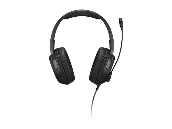 Lenovo H110 - Hodesett - full størrelse - kablet - 3,5 mm jakk - svart