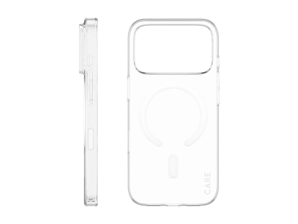 CARE by PanzerGlass SL1M - Baksidedeksel for mobiltelefon - MagSafe-samsvar - polykarbonat (PC) - gjennomsiktig - for Apple iPhone 17 Pro