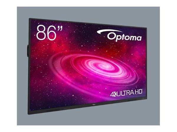 Optoma 1861RK - 86" Diagonalklasse 1-Series LED-bakgrunnsbelyst LCD-skjerm - interaktiv - med innbygd PC og pekeskjerm (multiberørings) - Android -...