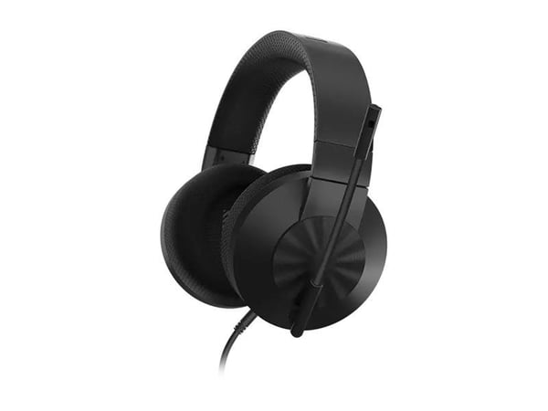 Lenovo H210 - Hodesett - full størrelse - kablet - 3,5 mm jakk - svart
