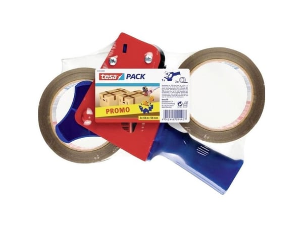 TESA 1172921, 66 m, ruskea, polypropeeni (PP), 50 mm, 779 g, 2 kpl, 2 kpl