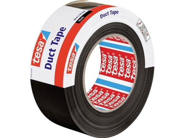 tesa 56498-00000-15 reparationssug/duktape tesa® Duct tape svart (L x B) 50 m x 50 mm, 1 st (56498-00000-15)
