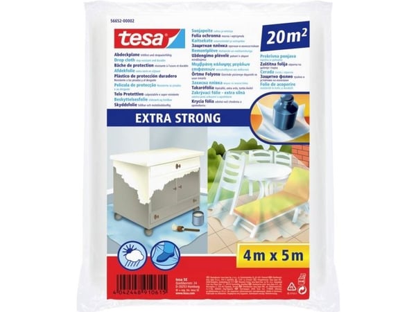 TESA 56652, Gjennomsiktig, Polyethylen