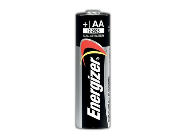 Energizer Alkaline Power, Engangsbatteri, AA, Alkalinsk, 1,5 V, 8 stykker, Sort, Rød, Sølv