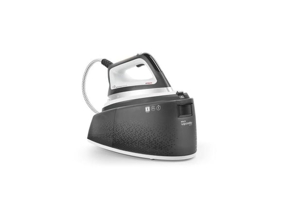 Polti Vaporella Instant VI50.30, 2400 W, 550 g/min, Aluminium strykesåle, 8 stang, 2 l, Sort, Hvit