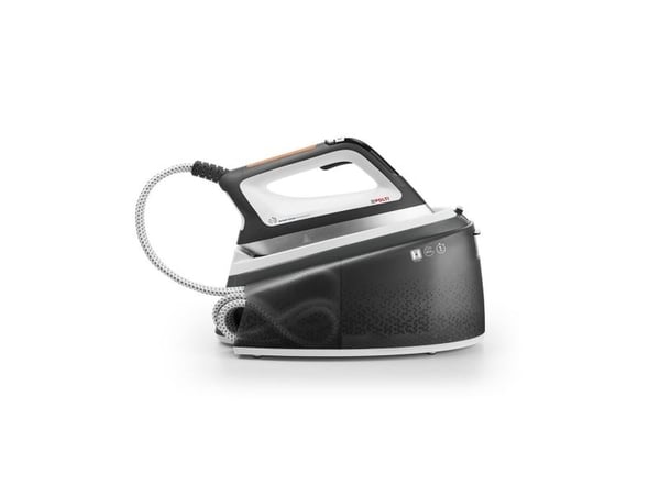 Polti Vaporella Instant VI50.30, 2400 W, 550 g/min, Aluminium strykesåle, 8 stang, 2 l, Sort, Hvit