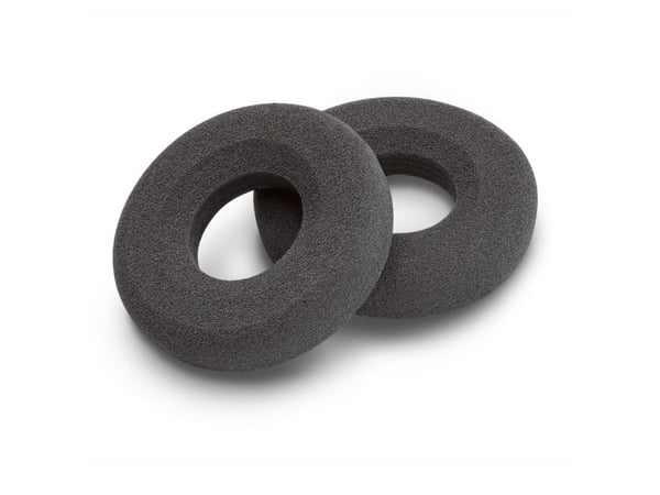 HP Poly Blackwire 3310/3320 skumøreputer (2 stk), Pute/ringsett, Svart